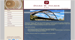 Desktop Screenshot of dianefulmercpa.com
